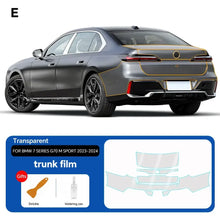 Load image into Gallery viewer, Precut PPF for BMW 7 Series G70 / M Sport (2023–2025) | TPU Paint Protection Film Clear Bra