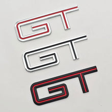 Load image into Gallery viewer, 3D Chrome Metal GT Logo Trunk Badge | Ford F-150 / Mustang / Explorer / Ranger Decal