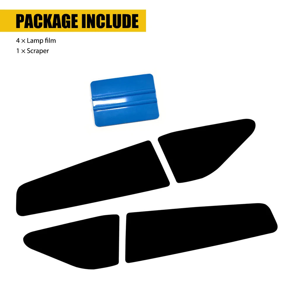 Tail Light Vinyl Sticker Decal for Dodge Charger (2015–2022) | 4-Piece