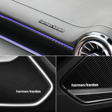 Cargar imagen en el visor de la galería, Harman Kardon 3D Aluminum Sticker Decal for Mercedes-Benz / BMW / Land Rover / Volvo | Speaker Badge