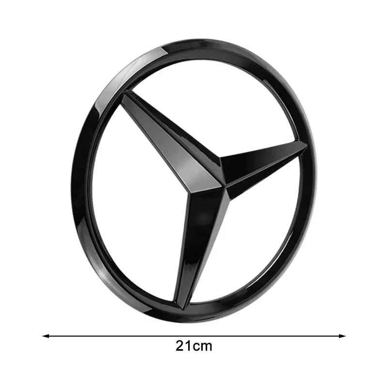 Large Front Grille Badge Decal 18.8cm / 21cm for Mercedes-Benz GLA / GLB / GLS / AMG | MERCEDES-BENZ