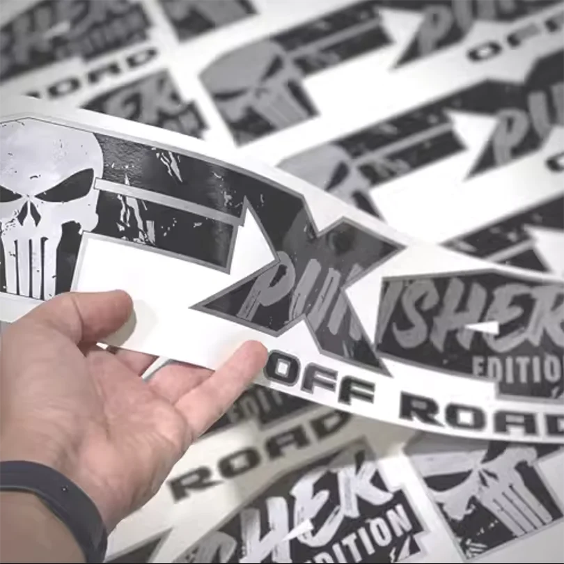 FX4 Off-Road Skull Bedside Decal for 4x4 Trucks | Modified Vinyl Sticker Kit