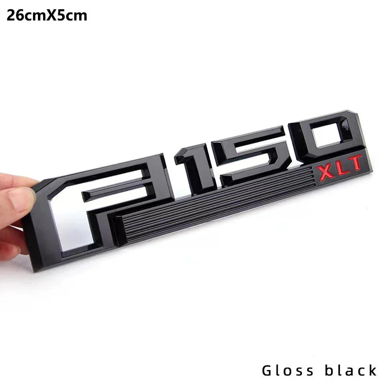 3D F-150 ABS Emblem Sticker for Ford Raptor / F-150 Lariat / XLT | Modified Style Badge