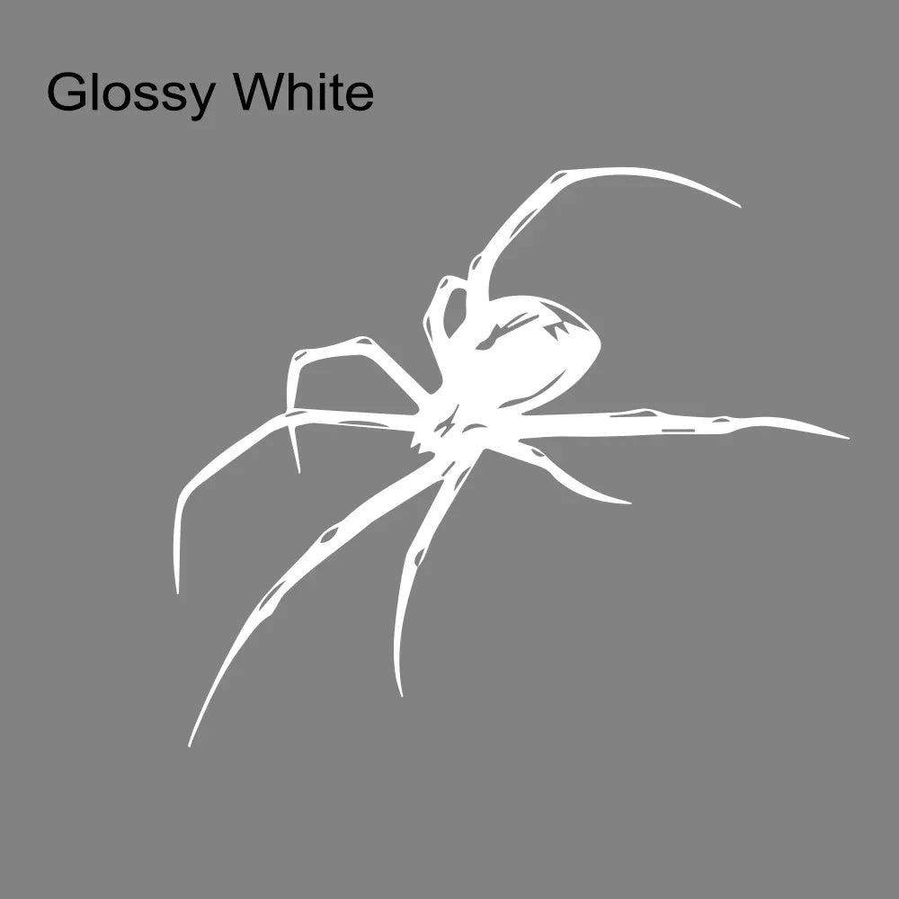 Mysterious Spider Pattern Vinyl Car Sticker | Universal Auto Body Decal