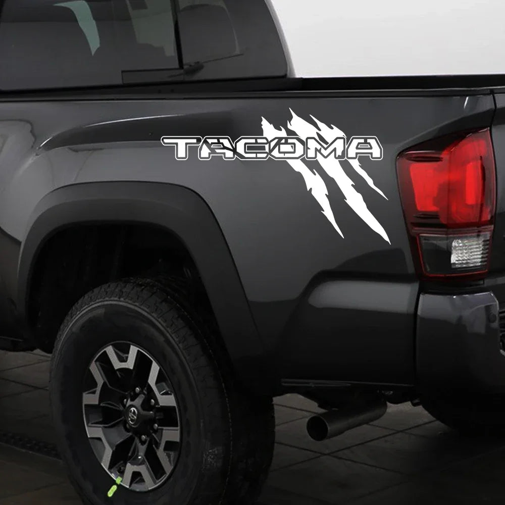Claw Style Bed Side Decal for Toyota Tacoma TRD / SR5 | Pickup Truck Vinyl Body Graphic