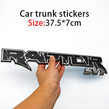 Cargar imagen en el visor de la galería, 3D ABS Exterior Rear Trunk Fender Badge Emblem for Ford Raptor SVT / F-150 / Ranger | Multi-Color