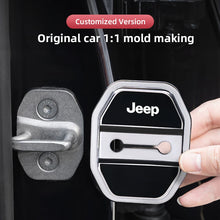 Load image into Gallery viewer, Silicone Door Lock Buckle Protection Cover for Jeep | 4-Piece Anti-Collision Elastic Guard