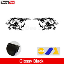 Load image into Gallery viewer, Running Horse Side &amp; Rear Fender Decal | 2-Piece Vinyl for Mustang, Challenger, Porsche &amp; Ford