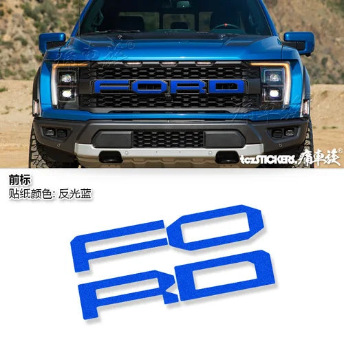 Custom Vinyl Decal Kit for Ford F-150 Raptor 3rd Gen 3.5T (2023) | Special KK Wrap