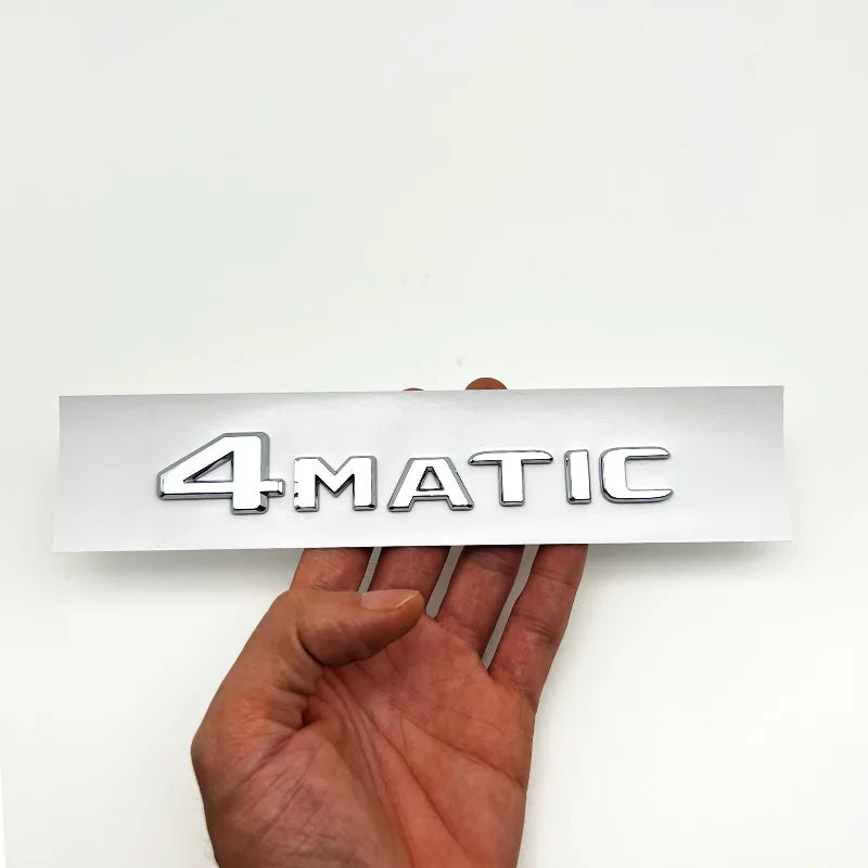 Tail Trunk Letters Logo Emblem Badge Sticker for Mercedes-Benz GLA Class / 4MATIC | Replacement Badge