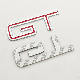 3D Chrome Metal GT Logo Trunk Badge | Ford F-150 / Mustang / Explorer / Ranger Decal