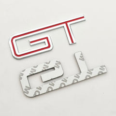 3D Chrome Metal GT Logo Trunk Badge | Ford F-150 / Mustang / Explorer / Ranger Decal