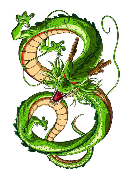 Shenron Chinese Dragon Car Livery - Large Side Vehicle Graphics Universal Vinyl Decal