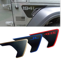 Precut Hood/Fender 4xe Matte Graphics Wrap Overlay | Pair Vinyl Decal