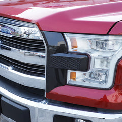 BAWA Front Headlight Grille Light Lamp Eyelid Eyebrow Decoration Stickers For Ford F150 2015-2020 Car Exterior Accessories
