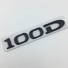 Cargar imagen en el visor de la galería, Rear Boot Trunk Tailgate Emblem Badge for Tesla Model 3 / S / X / Y | 75D 85D 90D 100D Sticker