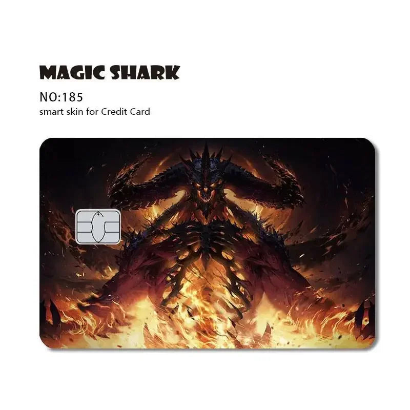 Credit Card Skin Covers Bulk – Anime, Pokémon, and Retro Favorites