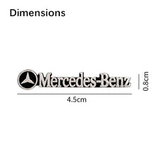 Cargar imagen en el visor de la galería, Aluminum AMG Emblem Sticker for Mercedes-Benz W204 / W203 / W211 / W212 / W205 | Car Badge
