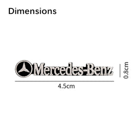 Aluminum AMG Emblem Sticker for Mercedes-Benz W204 / W203 / W211 / W212 / W205 | Car Badge
