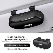 Cargar imagen en el visor de la galería, Sunglasses Storage Box Interior Accessory for Jeep Grand Cherokee / Compass | Black / Grey / Beige