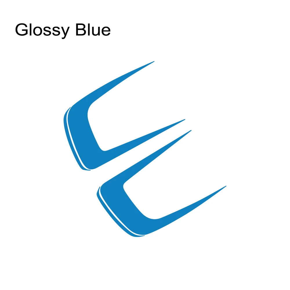 Hood Cover Engine Vinyl Film Sticker for Dodge Charger | 2-Piece Sport Style Decal