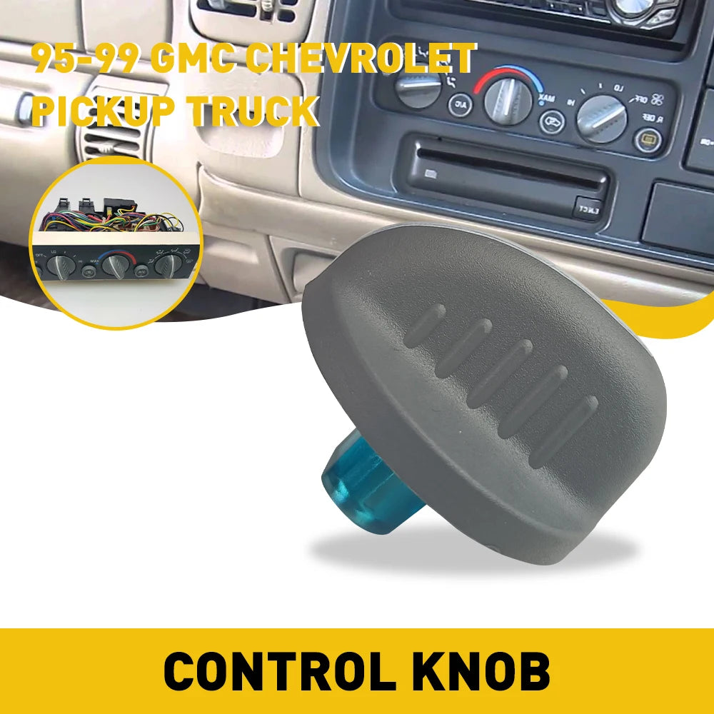 A/C Heat Control Knob for Silverado/Suburban/Tahoe (1995–1998) | 1pc