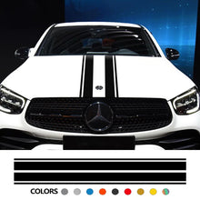 Cargar imagen en el visor de la galería, Hood Cover Sticker for Mercedes-Benz A / GLA / GLC / CLA 45 AMG W176 / C117 / W204 | Vinyl Decal