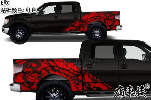 Full-Body Appearance Decoration Vinyl Kit for Ford F-150 Raptor | Custom KK Pickup Wrap