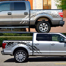 Load image into Gallery viewer, Side Bed Mud Splash Decal Kit for Ford Raptor SVT / F-150 | Vinyl Sticker Graphic