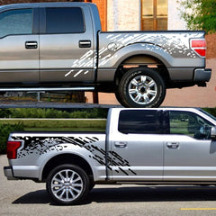 Side Bed Mud Splash Decal Kit for Ford Raptor SVT / F-150 | Vinyl Sticker Graphic