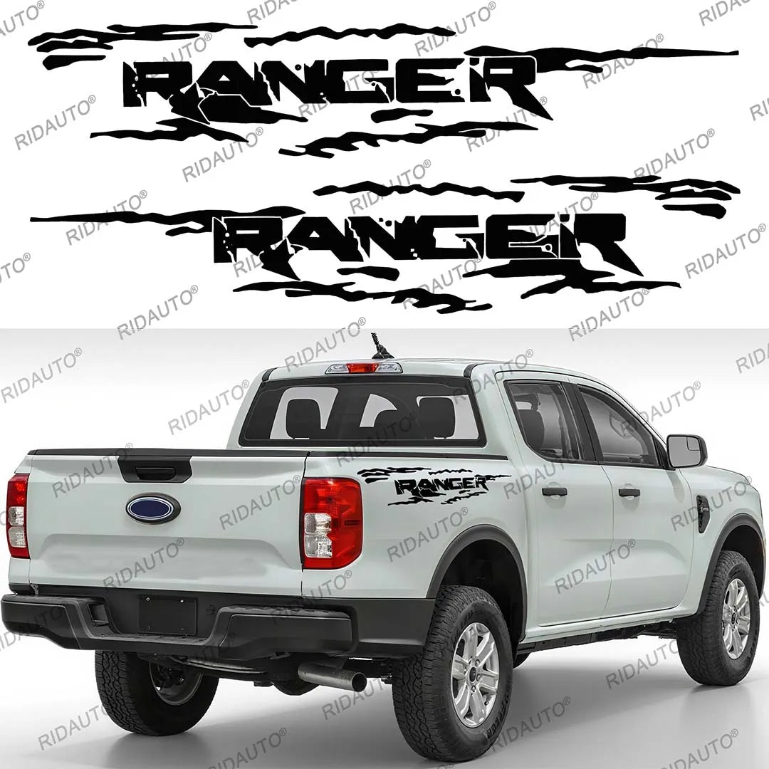 Door Side Sticker for Ford Ranger Raptor / XLT / XL / Lariat T6-T9 (2012-2025+) | Vinyl Decal