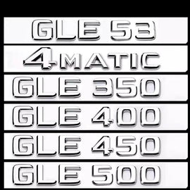 Trunk Words Logo Badge Emblem Decal for Mercedes-Benz GLE / GLE53 / GLE63 | AMG Sticker