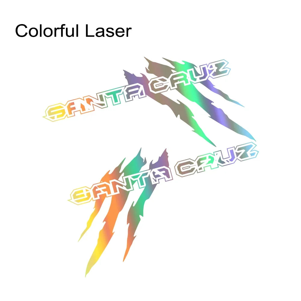Claw Style Truck Bed Side Decal for Hyundai Santa Cruz | Body Graphic Vinyl Sticker 2-Pack