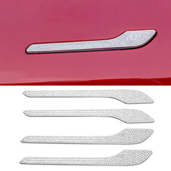 Bling Crystal Rhinestone Door Handle Cover for Tesla Model 3/Y | Trim