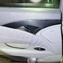 Load image into Gallery viewer, Interior Central Control Panel &amp; Door Handle Trim for Mercedes-Benz E-Class W211 (2003–2008) | Carbon Fiber