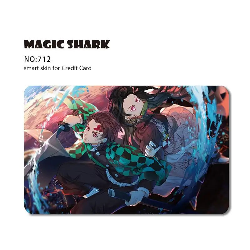 Custom Credit Card Skin Covers – Pokémon, Yu-Gi-Oh, Anime & More