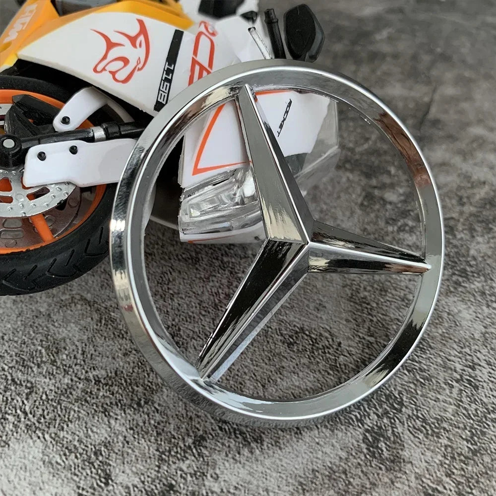 Metal AMG Logo Sticker & Engine Cover Decal for Mercedes-Benz A/C/E-Class W246 | MERCEDES-BENZ