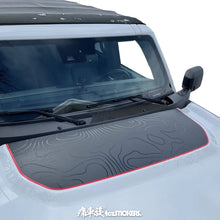 Load image into Gallery viewer, Custom Modified Hood Personality Vinyl Sticker for Ford Bronco | Special KK Film Wrap