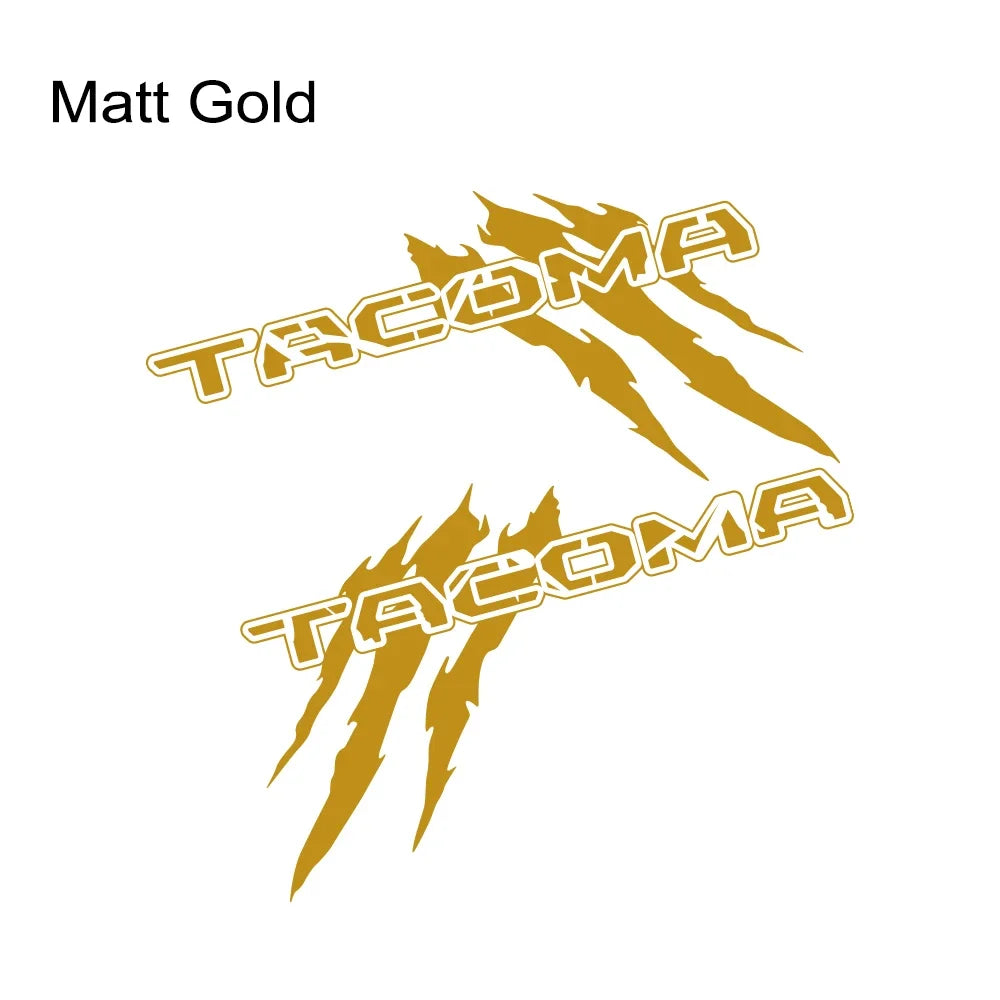 Claw Style Bed Side Decal for Toyota Tacoma TRD / SR5 | Pickup Truck Vinyl Body Graphic