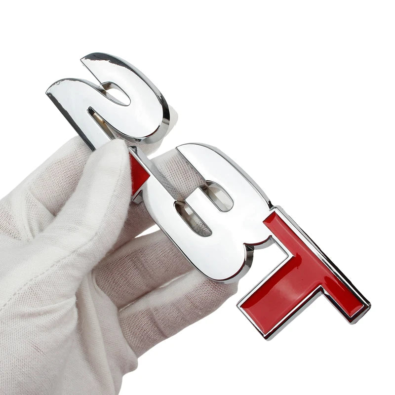 3D Metal 2.3T Displacement Badge for Ford Mustang GT / Shelby EcoBoost | Emblem Sticker