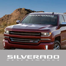 Load image into Gallery viewer, Front Windshield Decal for Chevrolet Silverado 1500 / 2500 / Z71 | Custom Vinyl Graphic