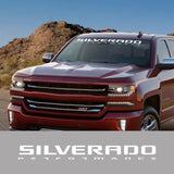 Front Windshield Decal for Chevrolet Silverado 1500 / 2500 / Z71 | Custom Vinyl Graphic