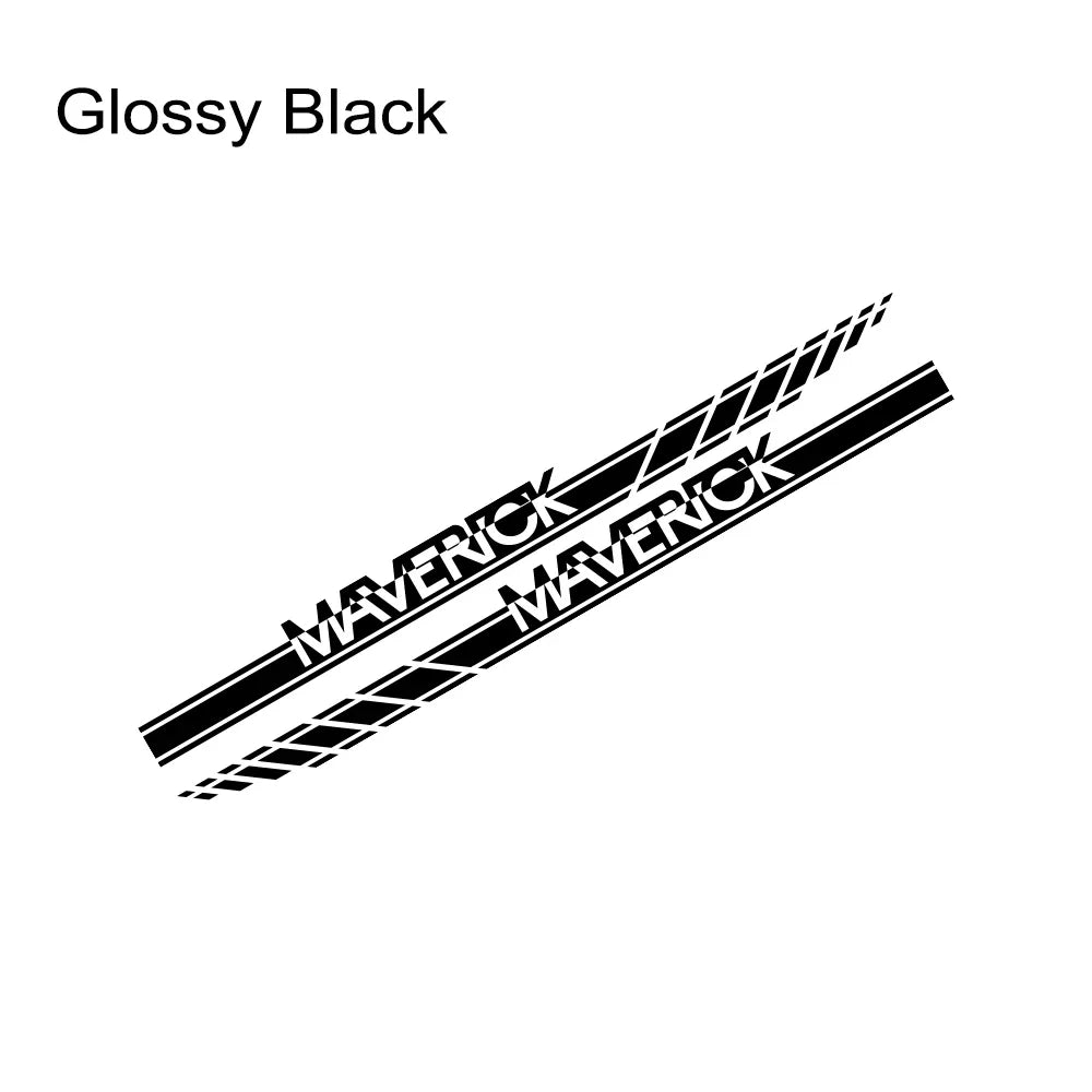 Door Side Stripe Decal for Ford Maverick XL / XLT / Lariat (2022–2023) | 2-Piece Vinyl Graphic