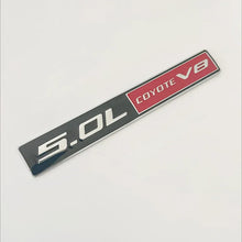 Cargar imagen en el visor de la galería, 3D Metal 5.0 COYOTE V8 Rear Trunk / Fender Emblem Badge Sticker | Ford Car Accessory