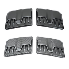 Air Intake Grille Inlet Trim for Ford Ranger Raptor / Everest (2022–2024) | 2-Piece Carbon / Black