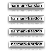 Cargar imagen en el visor de la galería, Harman Kardon 3D Aluminum Sticker Decal for Mercedes-Benz / BMW / Land Rover / Volvo | Speaker Badge