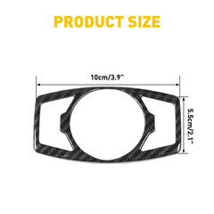 Carbon Fiber Headlight Switch Trim Cover for Ford Mustang (2015+) | 1pc