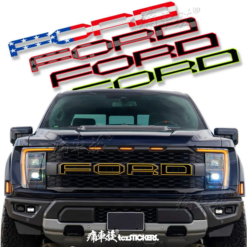 Custom Vinyl Decal Kit for Ford F-150 Raptor 3rd Gen 3.5T (2023) | Special KK Wrap
