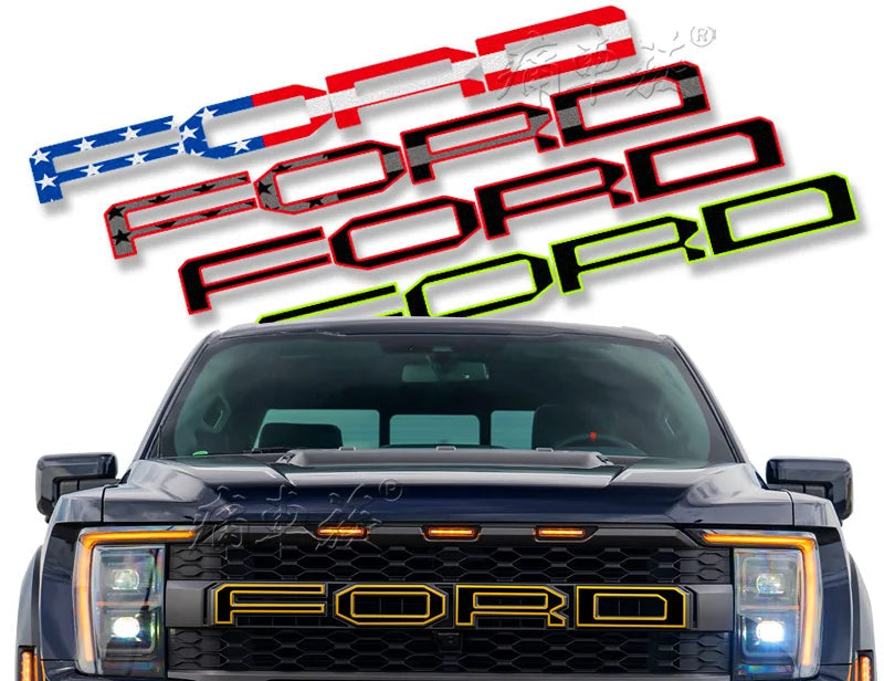 Custom Vinyl Decal Kit for Ford F-150 Raptor 3rd Gen 3.5T (2023) | Special KK Wrap