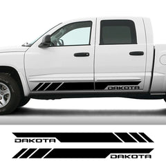 Door Side Graphics Style Decal for Dodge Dakota SLT / SXT / 5.9 / R/T | Vinyl Truck Sticker